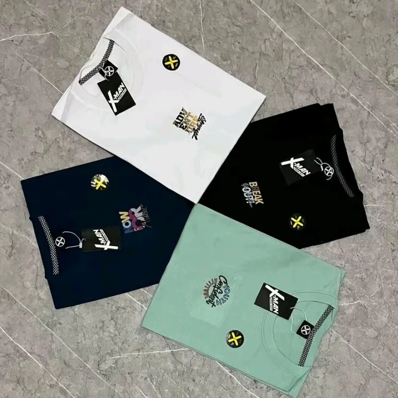 4 Pcs 100 Ribu Kaos distro pria dan wanita | kaos unisex | kaos distro | kaos harian | kaos oblong | kaos kekinian | kaos distro Lengan pendek | kaos distro motif simpel | kaos terlaris M L XL XXL 3