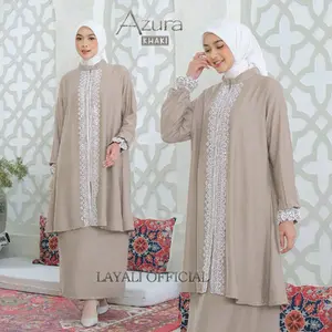 Layali - Azura Setelan Wanita Oneset Rok Melayu Murah Berkualitas