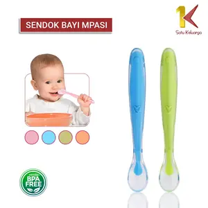[COD] SK C1026 Sendok Bayi Mpasi Bahan Lentur Peralatan Makan Bpa Free