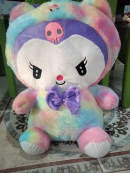 Product Review of Boneka kuromi pelangi sanrio ukuran jumbo 60cm lembut mewah kado ultah Anak Asli Dolls from S**i 2