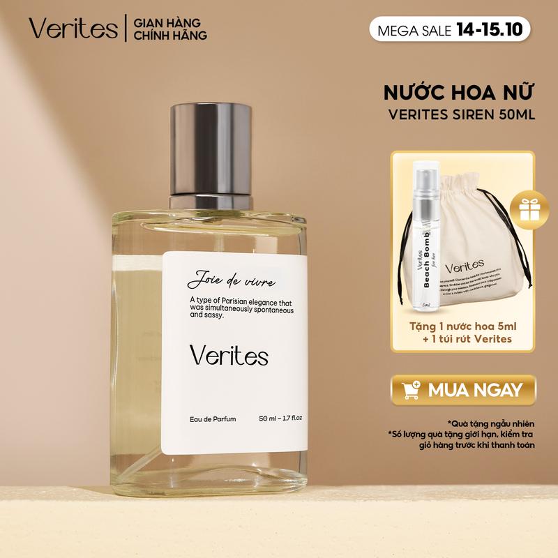 Nước Hoa Verites JOIE DE VIVRE 50ml Hương Thơm Thanh Lịch, Trang Nhã, Tinh Tế EDP 205