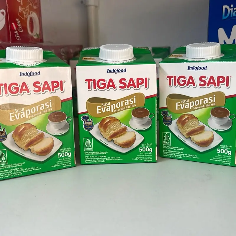 Susu Evaporasi Tiga Sapi 500g |  Susu Evaporasi Murah 4