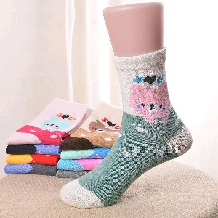 PROMO 6 PASANG KAOS KAKI ANAK PEREMPUAN DAN LAKI LAKI MOTIF TK SD 7