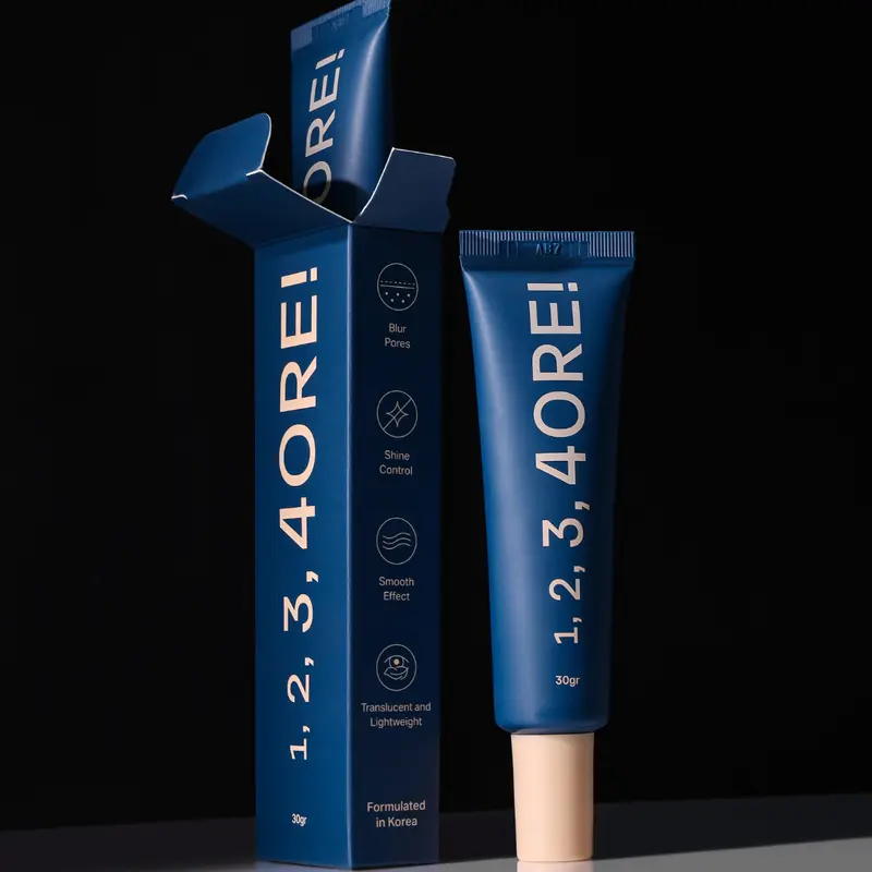 GAMAL | 1,2,3,4ORE! Mattifying Pore Primer | 30gr | Menyamarkan Pori-Pori dan Menahan Minyak Wajah | Poreless & Oil Control 4