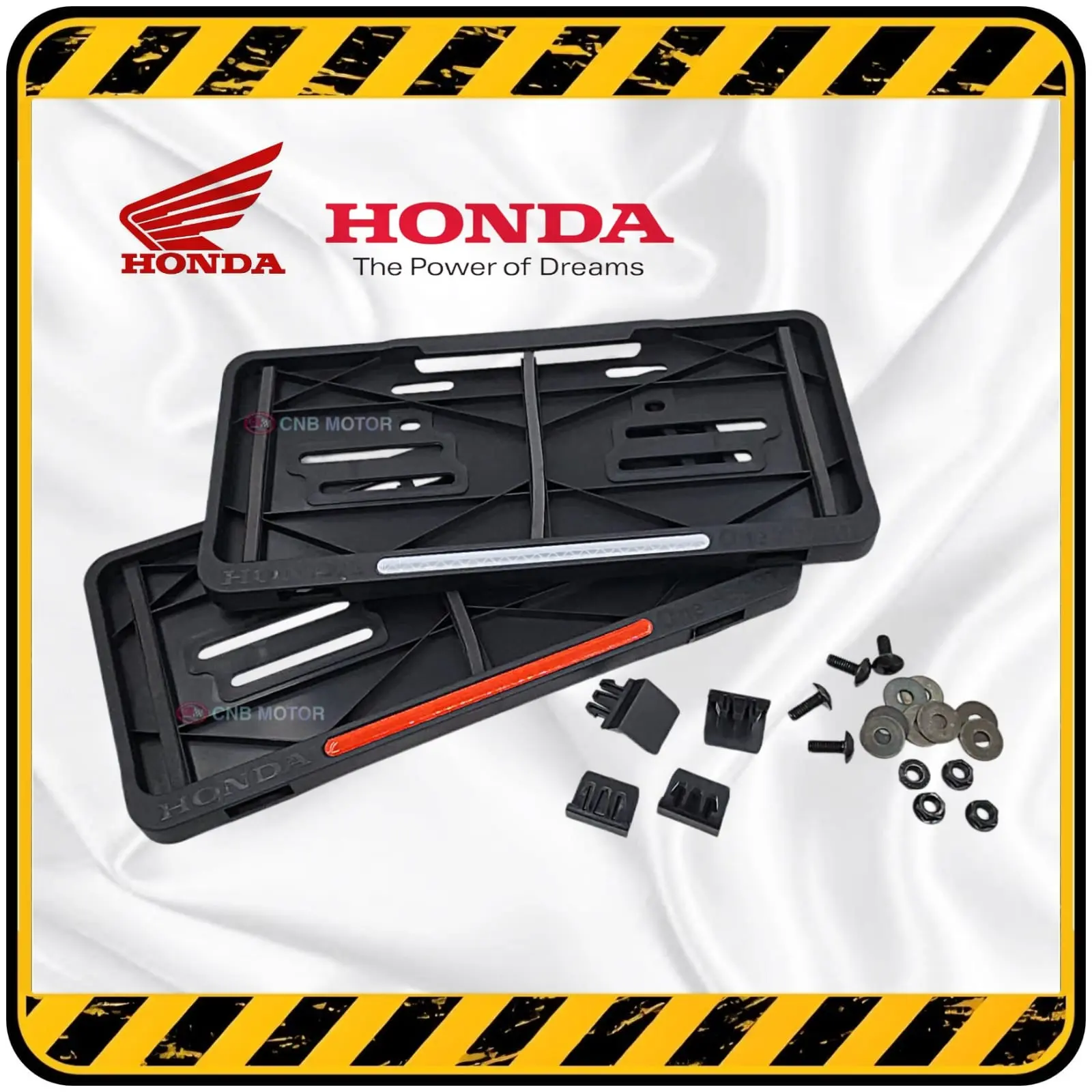 Cover / Pelindung / Rumah Tatakan Tempat Plat Nomor Original Honda ( Model Baru )