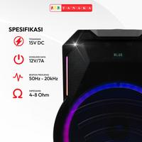 Gambar TANAKA Megatrolley NEW Speaker Trolley 18/15/12/10 Inch Portable Bluetooth Outdoor Karaoke Mic Wireless - 10 inch dari Tanaka Elektronik Indonesia Kota Administrasi Jakarta Pusat 3 Tokopedia