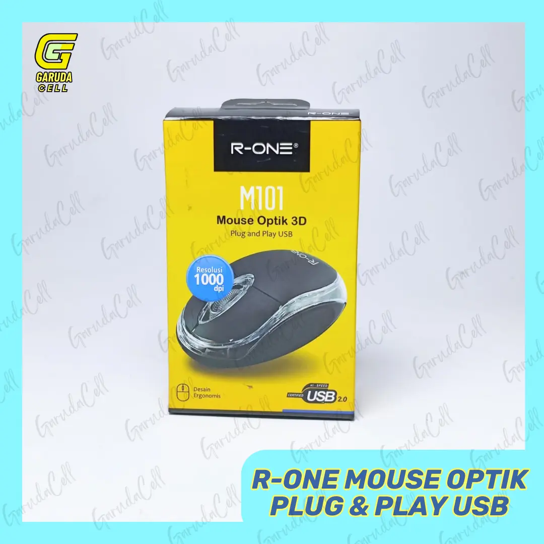R- ONE MOUSE OPTIK 3D M101 MURAH KUALITAS TERBAIK