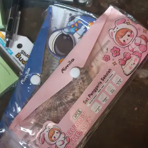 [READY] Aimilo Penggaris Lucu 1 Set 4 Pcs Premium Ruler Dapat Ditekuk Tanpa Patah Plastik