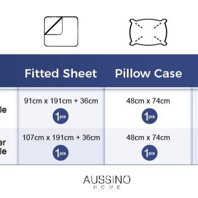 Product Introduction of Aussino Kids Bobble 100% Cotton Fitted Sheet Set and Quilt Cover Set - Perfect for Your Child's Bed 8