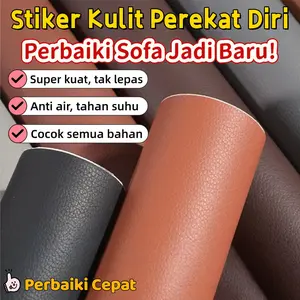 【Lentur Elastis Tinggi】Stiker Kulit Perekat Diri Untuk Perbaikan Sepatu Tas Sofa Kursi Aksesoris Fashion Anti Air Tahan Lama Tidak Mudah Robek Mudah Diaplikasikan Untuk Semua Permukaan