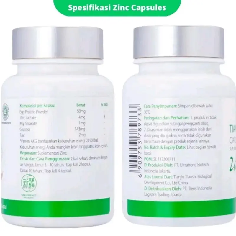 PAKET KALSIUM & ZINC ANAK UNTUK PERTUMBUHAN JUGA NAFSU MAKAN 1