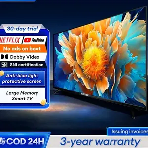 TV Android 43 inch Smart TV Digital TV 4K LED Android Netflix Youtube Google WIFI USB/HDMI/AV/
