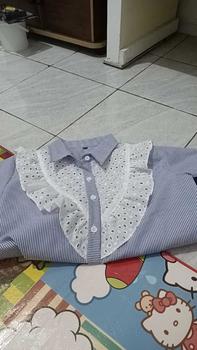 Product Review of Mahalini Blouse Anak Perempuan Pakaian Anak Perempuan Baju Anak Perempuan Blouse Anak Umur 1 Sampai 14 Tahun Th Kemeja Anak Perempuan 12 Tahun from Z**💞 0