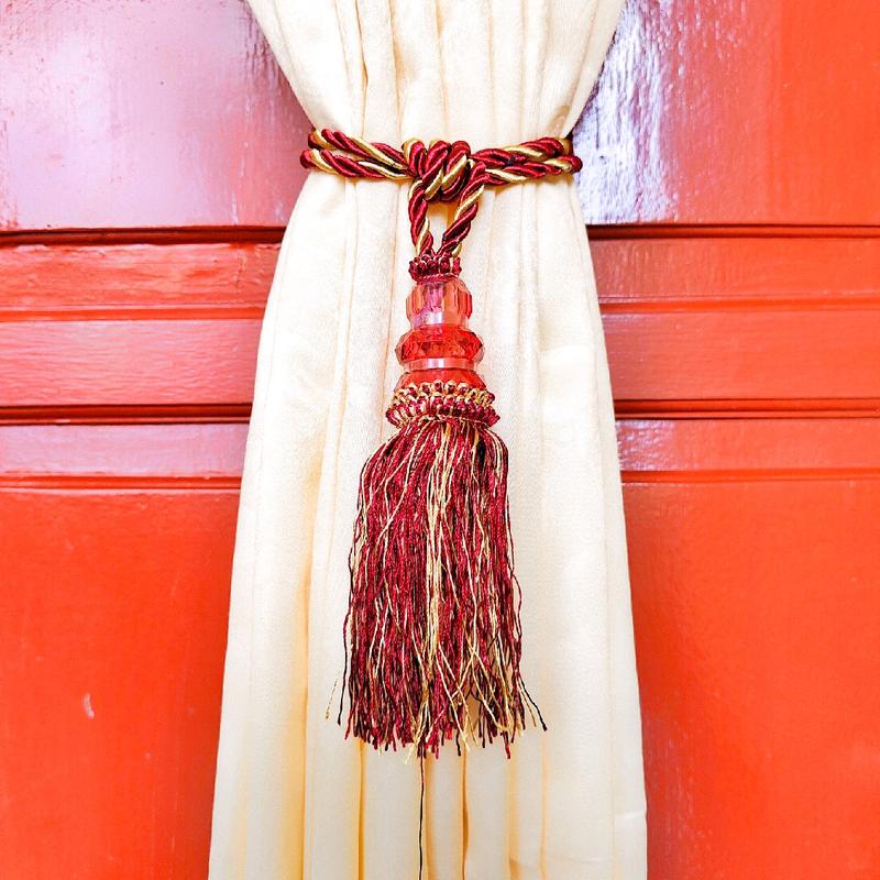 Tassel Tali Pengikat Gorden Tali Rumbai 1 Pc - Shop | Tokopedia