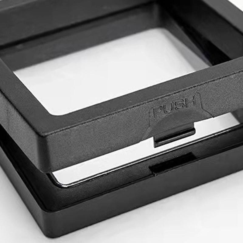 Product Introduction of Membrane 3D Display Suspended Frame Antioxidation Film Photo Case Black Box 31