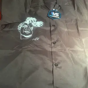 Kemeja Lengan Pendek Vintage Motif Head Roses Kemeja Piyama Hem Pria Wanita Katun