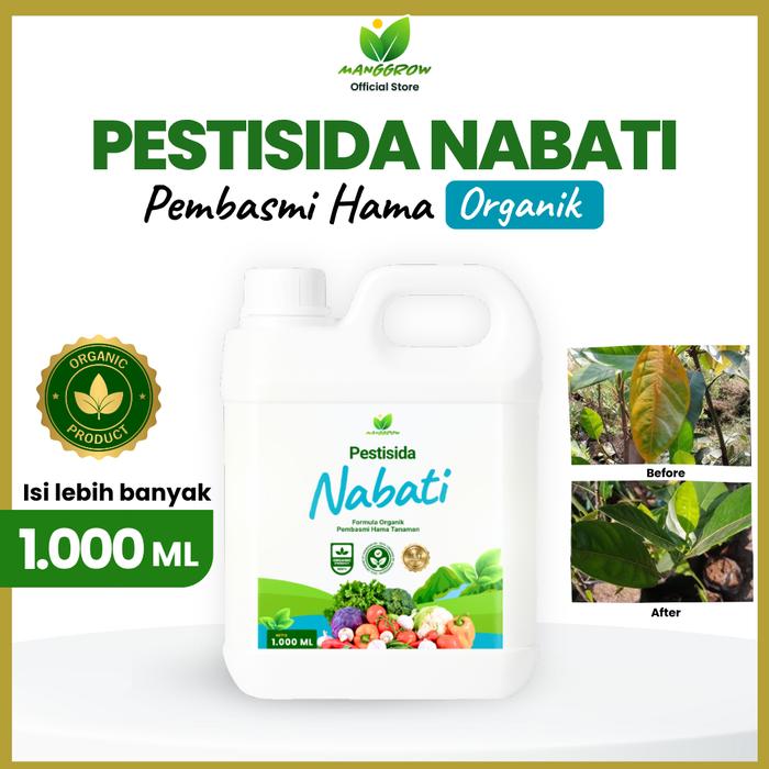 Gambar Pestisida Nabati Formula Organik Pembasmi Hama Tanaman 1 Liter - Manggrow dari Manggrow Official Shop Kab. Sukoharjo Tokopedia