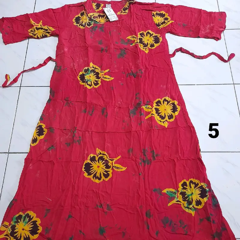sekdress terbaru,gamis batik,longdress dewasa ld110cm Busui 4