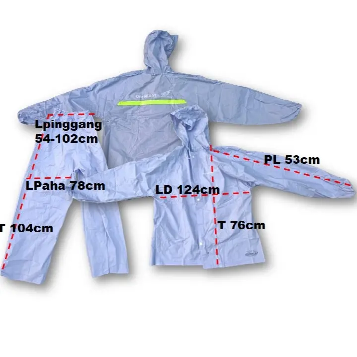 Jas Hujan/Mantel One Heart AHM allsize MURAH 6