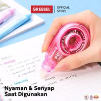 Gambar GREEBEL Correction Tape GCT-1227 Pastel Lucu / Tip Ex Kertas Roll Pita Koreksi Pulpen dari GREEBEL Kota Administrasi Jakarta Barat 3 Tokopedia