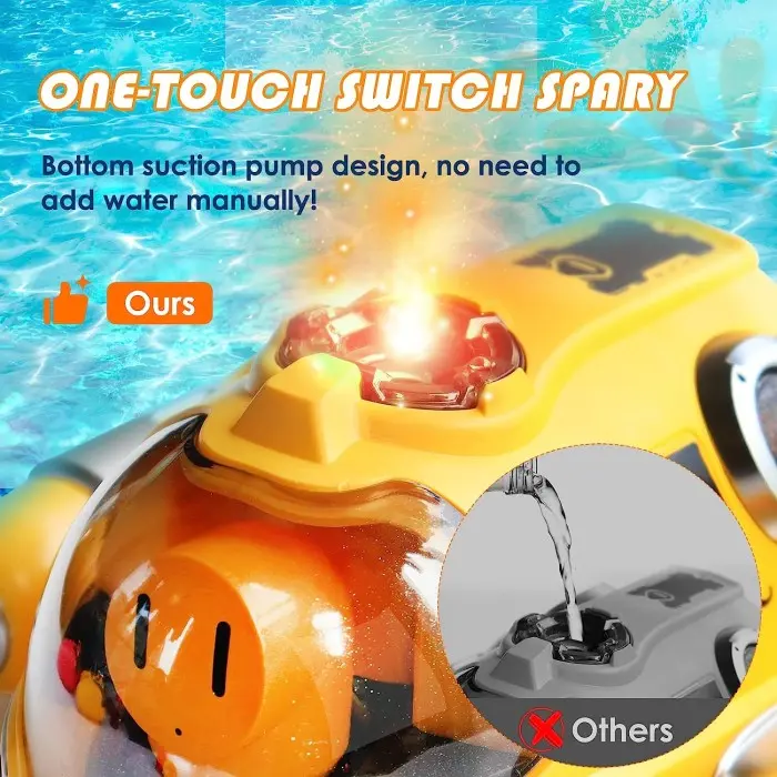 Mainan Kapal Remote Control RC Perahu Anak Waterproof 3
