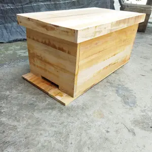 KOTAK BUDIDAYA LEBAH SARANG LEBAH DARI KAYU SIZE BESAR BOK TERNAK LEBAH MADU DLL