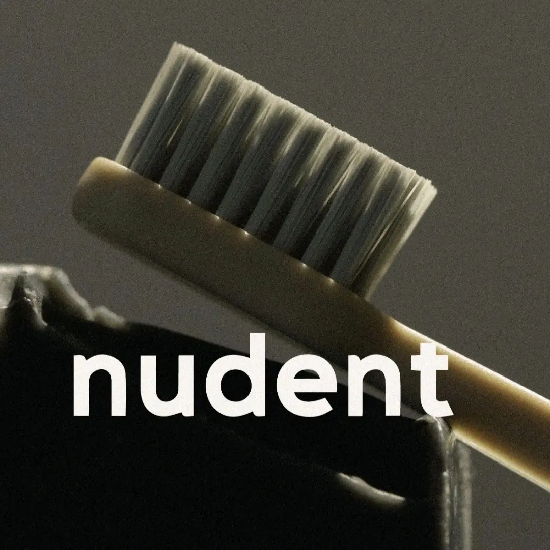 sikat gigi nudent premium toothbrush aesthetic CHARCOAL