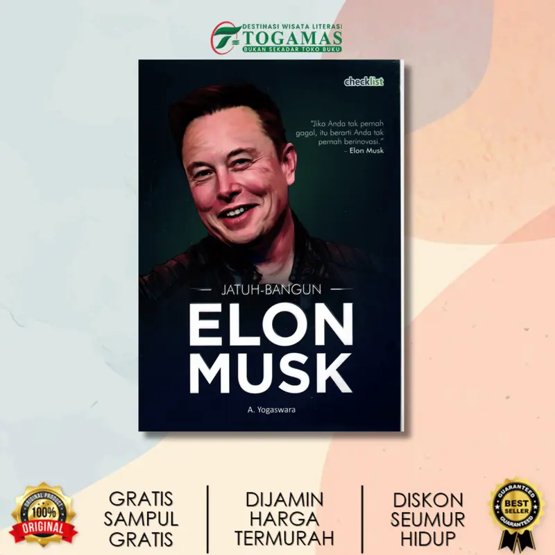 JATUH BANGUN ELON MUSK KARYA A. YOGASWARA 0