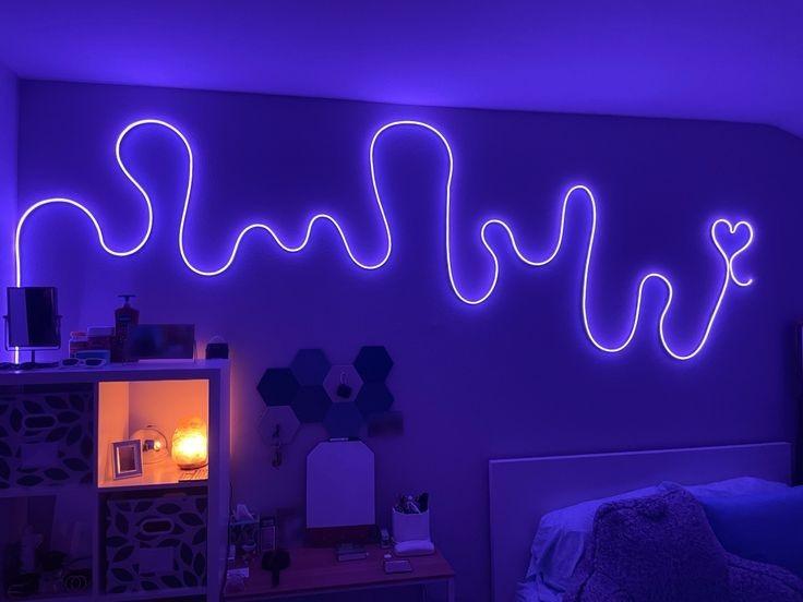 Product Introduction of Lampu Detak Jantung 1.2.3.4.5 Meter Lampu Led Neon Flex220volt Sudah di pasang soket 27