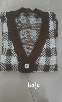 Product Review of 4in1 Setelan lengkap Yeji Cardi ( Cardi + Rok + Hijab ) Outfit Rajut Korean Style from V**C 0
