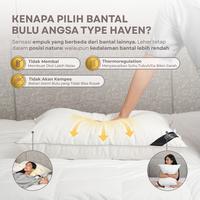 Gambar DDPillow Bantal Bulu Angsa Asli Type Haven | Bantal Hotel Bintang 5 | Soft Feel | Bantal Empuk | Bantal Rendah | Goose Down Pillow | Bantal Tidur | Bantal Kesehatan | Bantal Anti Kempes | Luxury Pillow - Bantal dari ddpillow Kota Administrasi Jakarta Barat 5 Tokopedia