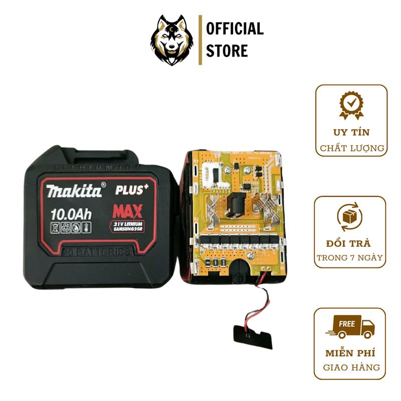  Phụ Kiện 20Cell Makita Mạch 8f Dòng Xả Cao Chân Pin Phổ Thông Có Đèn Báo Pin Dùng Cho Máy Mài Máy Khoan Siết Bulong,... 