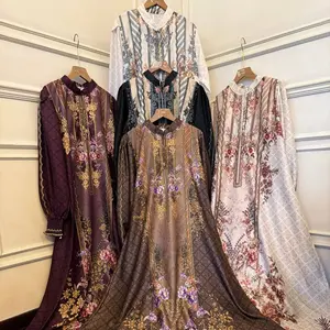 HIRAJA – Set Gamis Syar'i  KD Beauty Series 1-100 Ceruty Dewasa Khimar Mewah Nyaman