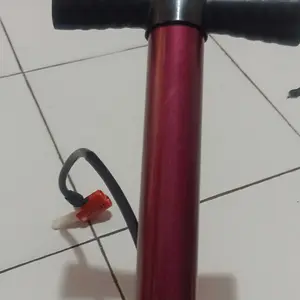 Pompa Angin 2 Fungsi Motor & Sepeda Tinggi 60cm Alloy Portable Kuat Serbaguna untuk Ban Motor Sepeda Fixie Lipat atau Gunung Bahan Alloy Kuat Ringan dan Cepat Mengisi Angin