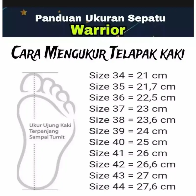 ￼SEPATU SEKOLAH WARRIOR SPARTA HIGH BLACK WHITE SIZE 31-44 / SEPATU ANAK SEPATU HITAM PUTIH Fashion 5