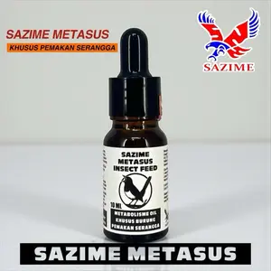 SAZIME METABOLISME Untuk Burung Pemakan Serangga️