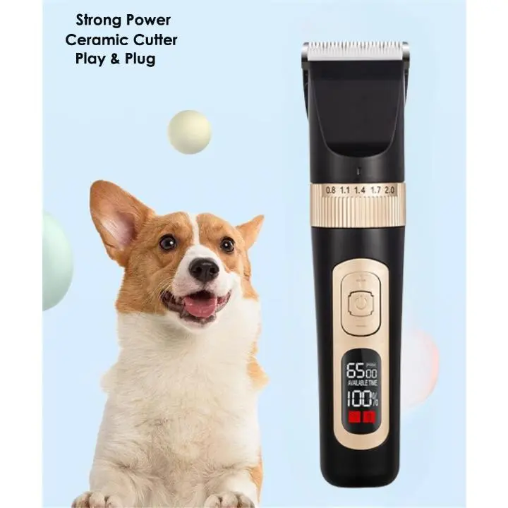 Hair Clipper Bulu Hewan LANGBA - Alat Cukur Elektrik Micro Adjustment C95