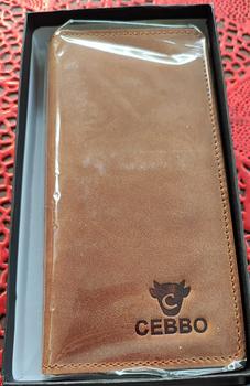 Product Review of Dompet Panjang Pria Kulit Sapi Asli Crazy Horse Leathe Merk CEBBO Dompet Panjang Bisa Muat Hp Kartu Uang from G**m 1