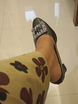 Product Review of HMF Yuiko High Heels Mules Wanita 7 cm AR08 from m**6 0