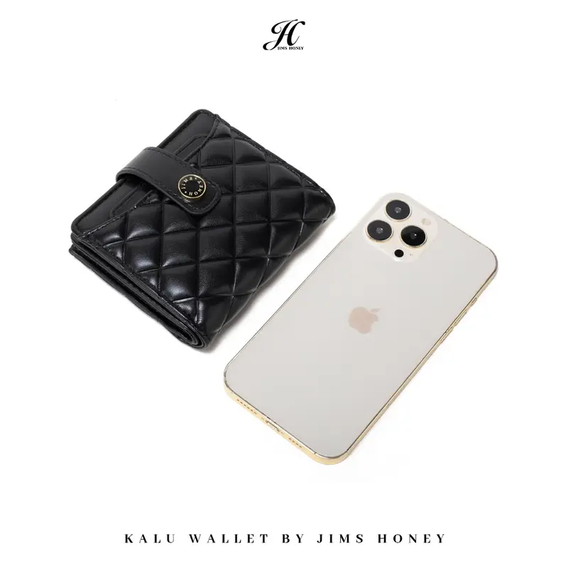 [ BEST DEAL, OWNER'S CHOICE!!! ] JIMS HONEY - Kalu wallet (FREE BOX) - Dompet wanita Kartu Kulit Uang kecil women 4