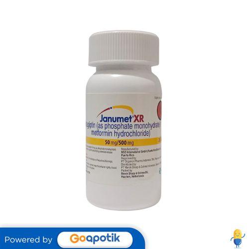 JANUMET XR 50/500 MG BOTOL 28 TABLET