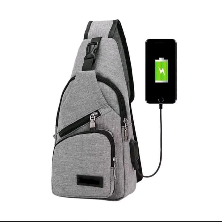 Tas Slempang Pria Fort USB Elagant Slingbag - Selempang 1