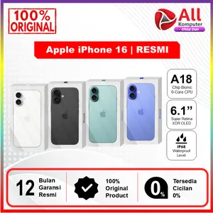 Apple iPhone 16 128GB Garansi Resmi Indonesia Segel Original - Baru BNIB