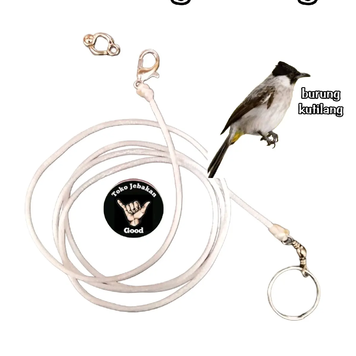 ring borgol burung kutilang + tali