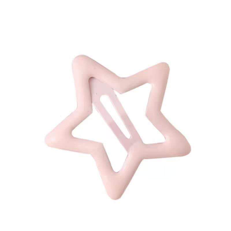 JEPIT BINTANG MIX WARNA | hair clips jepitan rambut motif bintang isi 100 pcs isi 50 pcs  pcs untuk anaK-anak & remaja jepit bintang gliter jepit bintang polkadot volly set 1 y2k aksesoris douyin