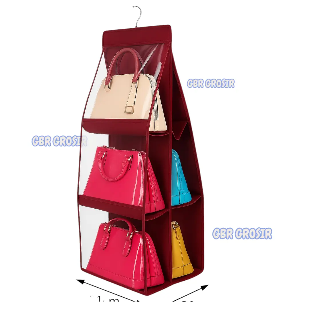 OT202 - RAK PENYIMPANAN TAS RAK GANTUNG PENYIMPANAN SEPATU/TAS IMPORT