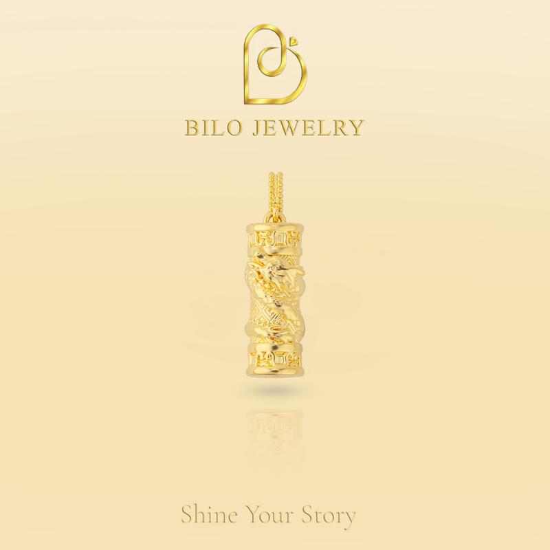  Phụ kiện mặt dây chuyền trụ rồng 3D rỗng Bilo Jewelry • Phụ kiện thời trang 