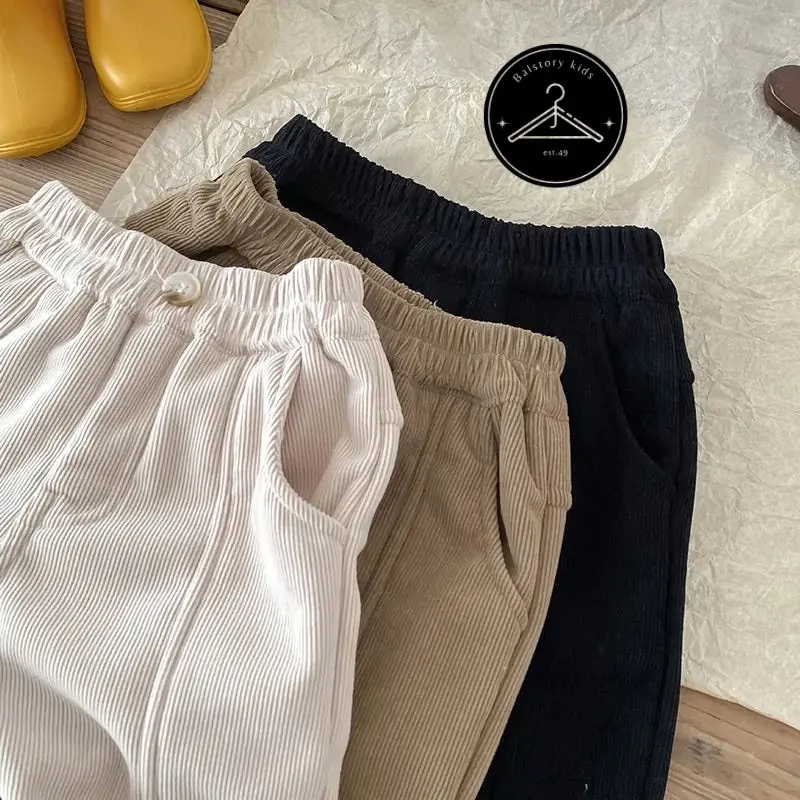 Celena panjang anak long pants coduroy anak fasion-celana anak laki-laki cewe-fasion anak Fashion 3
