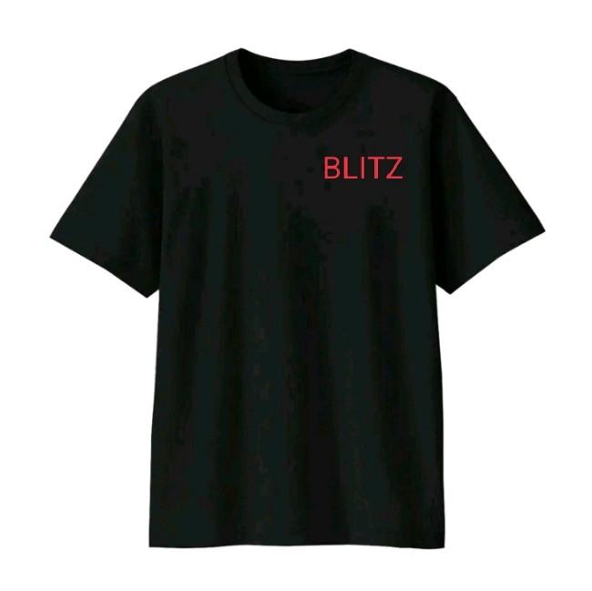 kaos bertuliskan blitz bayannya nyaman dan halus kainnya Pakaian 0