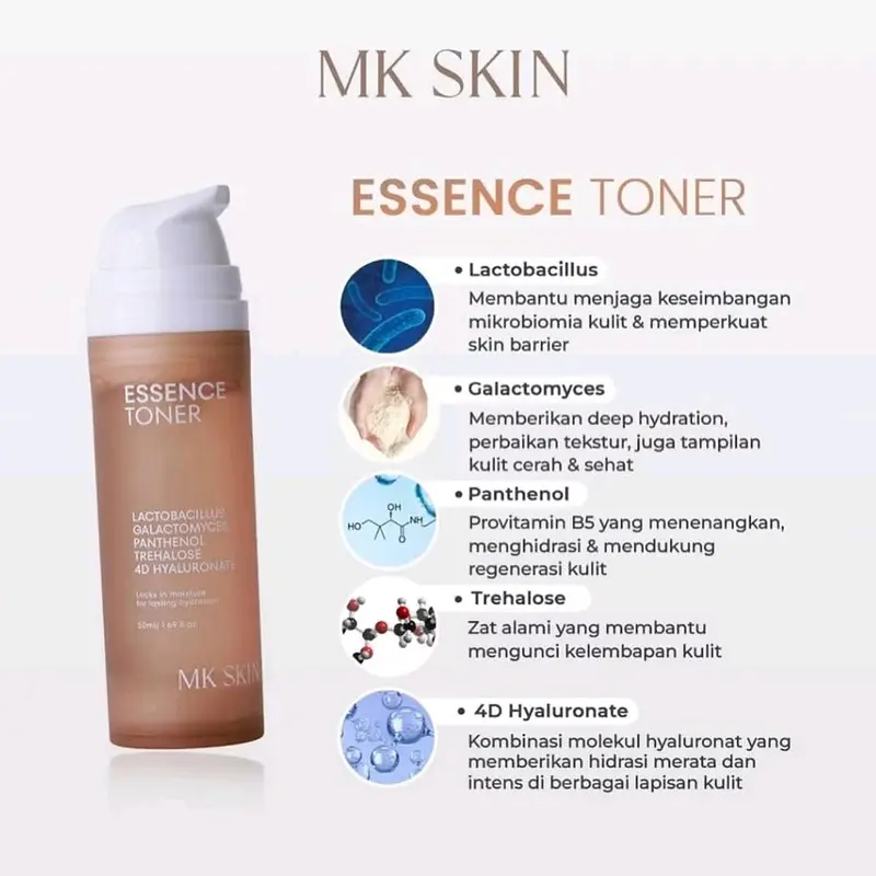 (READY STOK) MK SKIN MAHARANI KEMALA SKINCARE Whitening, Acne, Melacare skin basic untuk merawat dan menghilangkan flek hitam pada wajah mengencangkan wajah 3